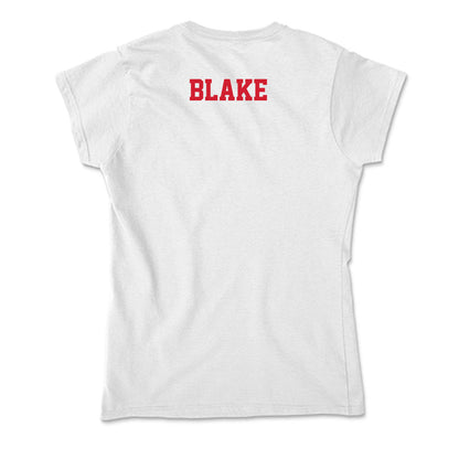 Fresno State - NCAA Women's Track & Field : Samarra Blake - Soft Style Women’s T-Shirt-1
