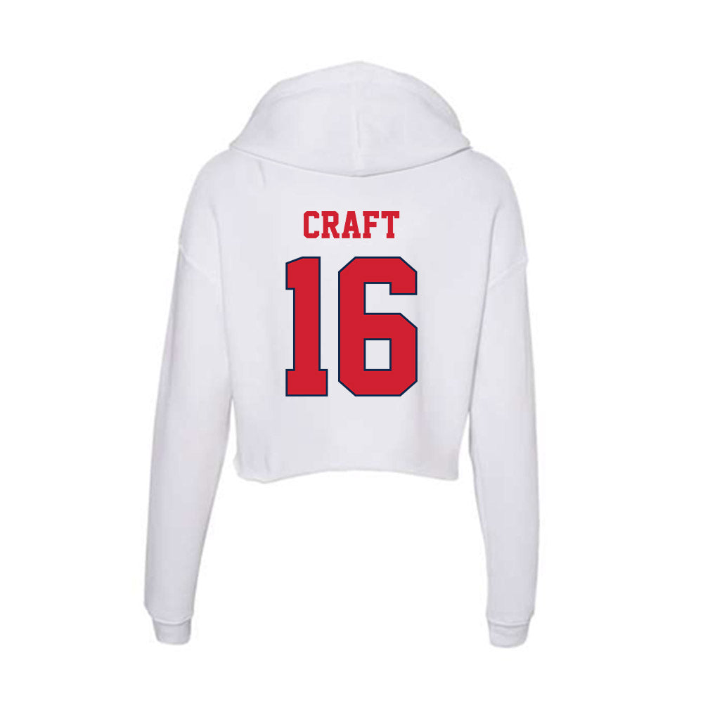 Fresno State - NCAA Football : Jonathan Craft - Women's Crop Fleece Hoodie-1