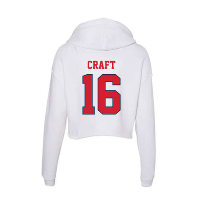 Fresno State - NCAA Football : Jonathan Craft - Women's Crop Fleece Hoodie-1