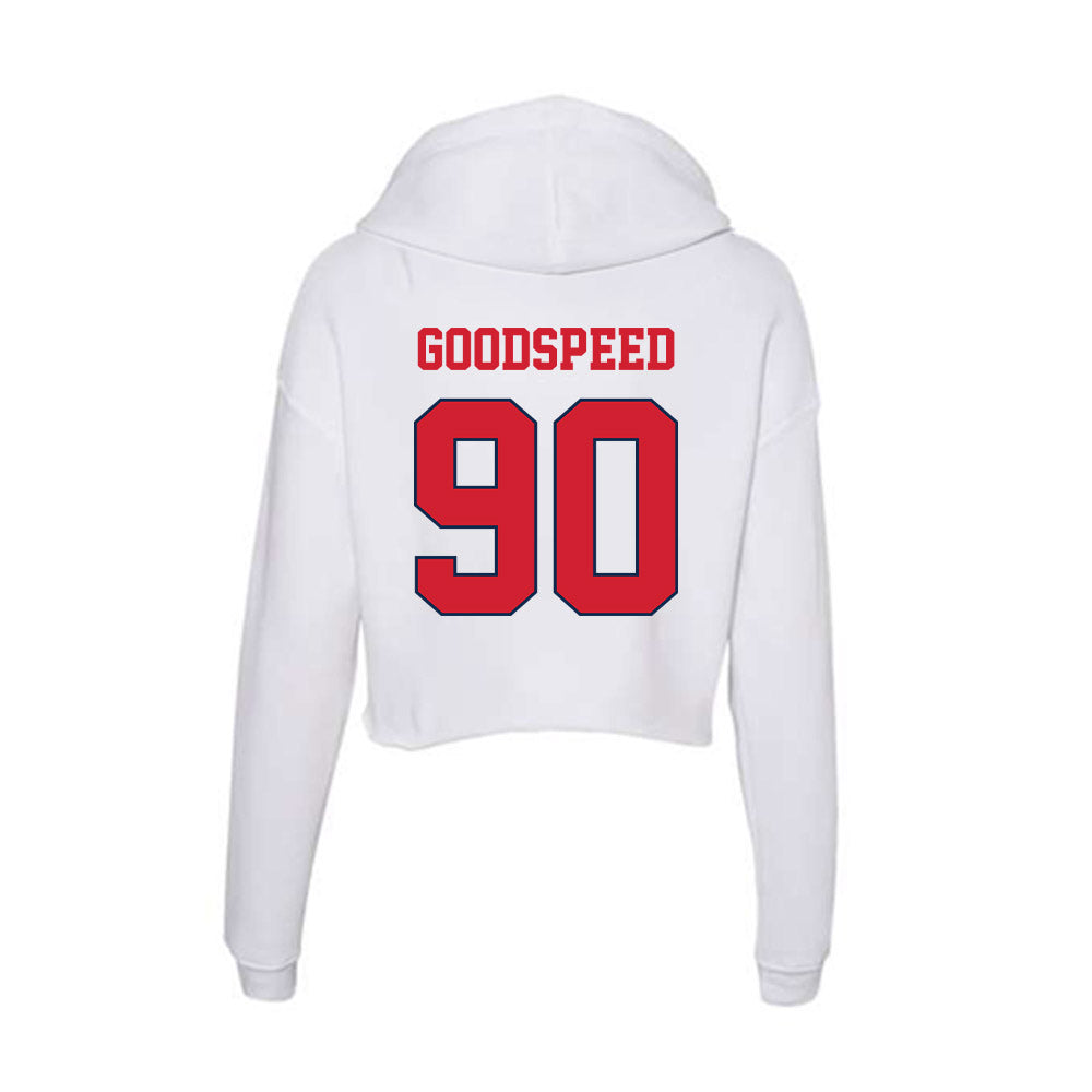 Fresno State - NCAA Football : Logan Goodspeed - Women's Crop Fleece Hoodie-1