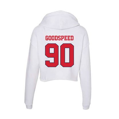 Fresno State - NCAA Football : Logan Goodspeed - Women's Crop Fleece Hoodie-1