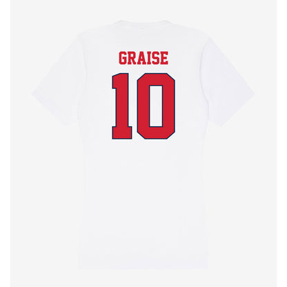 Fresno State - NCAA Women's Basketball : Alexiz Graise - Women's V-Neck T-Shirt-1