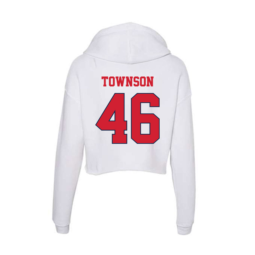 Fresno State - NCAA Baseball : Drew Townson - Women's Crop Fleece Hoodie-1