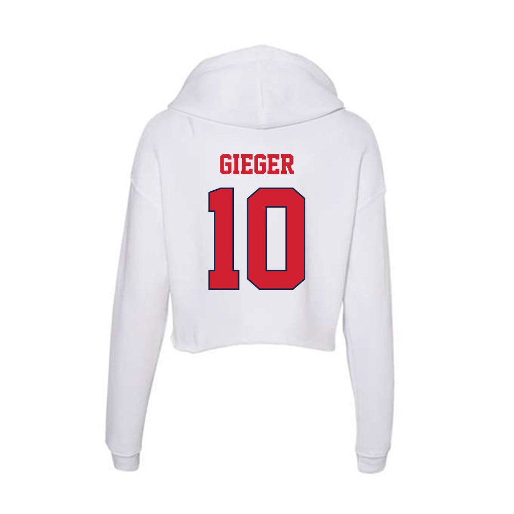 Fresno State - NCAA Softball : McKenna Gieger - Women's Crop Fleece Hoodie-1
