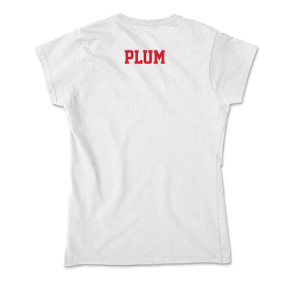 Fresno State - NCAA Equestrian : Eliza Plum - Soft Style Women’s T-Shirt-1