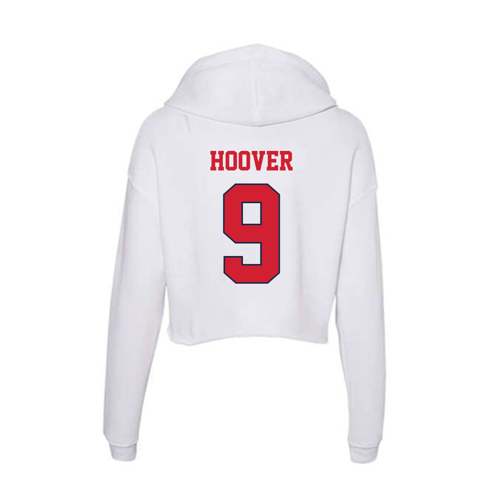 Fresno State - NCAA Women's Soccer : Payton Hoover - Women's Crop Fleece Hooded Sweatshirt-1
