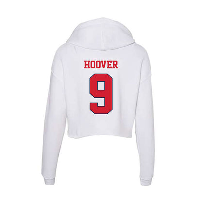 Fresno State - NCAA Women's Soccer : Payton Hoover - Women's Crop Fleece Hooded Sweatshirt-1