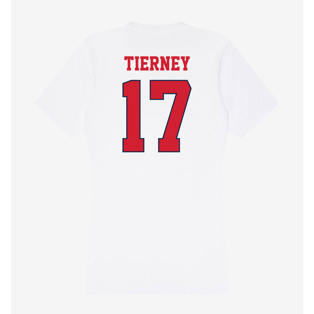 Fresno State - NCAA Football : Ethan Tierney - Women's V-Neck T-Shirt-1