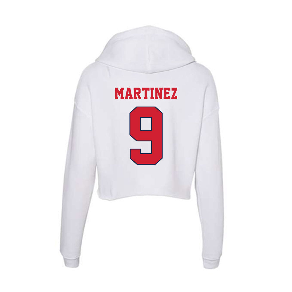 Fresno State - NCAA Softball : Emma Martinez - Women's Crop Fleece Hoodie-1