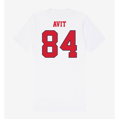 Fresno State - NCAA Football : Ezekiel Avit - Women's V-Neck T-Shirt-1