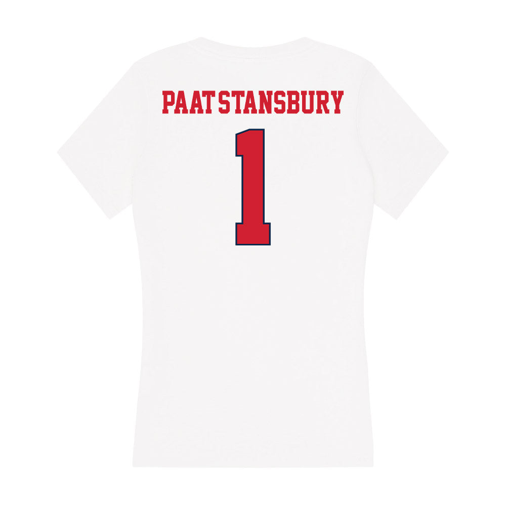 Fresno State - Dance Team : Chloe Paat-Stansbury - Women's V-Neck T-Shirt-1