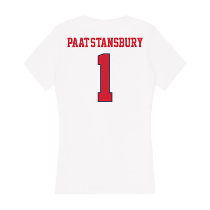 Fresno State - Dance Team : Chloe Paat-Stansbury - Women's V-Neck T-Shirt-1