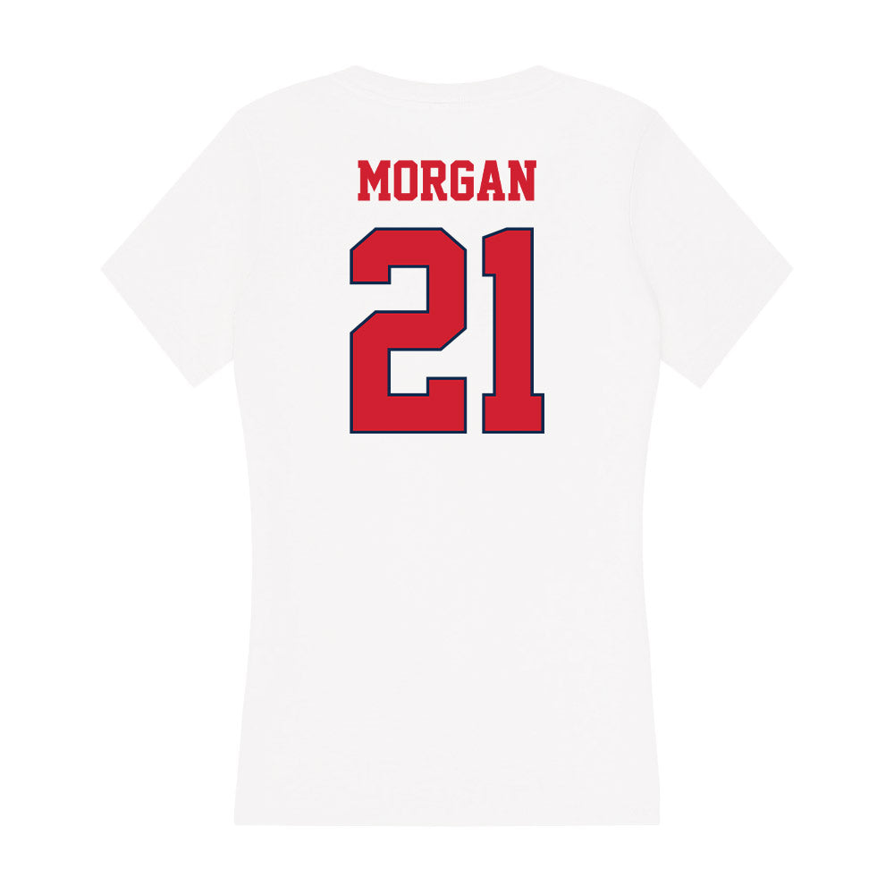 Fresno State - NCAA Baseball : Grady Morgan - Women's V-Neck T-Shirt-1