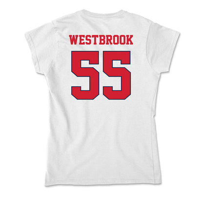 Fresno State - NCAA Softball : Tiara Westbrook - Soft Style Women’s T-Shirt-1