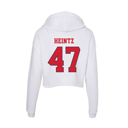 Fresno State - NCAA Baseball : Parker Heintz - Women's Crop Fleece Hoodie-1