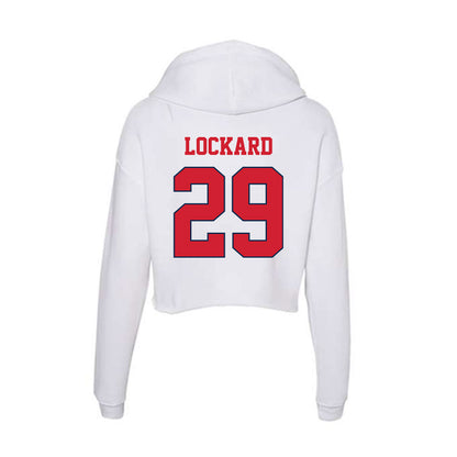 Fresno State - NCAA Football : Franklin Lockard - Women's Crop Fleece Hooded Sweatshirt-1