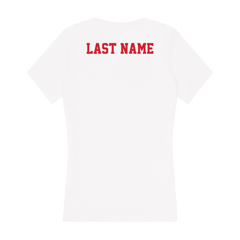 Fresno State - Dance Team : Alyssa Barriga - Women's V-Neck T-Shirt-1