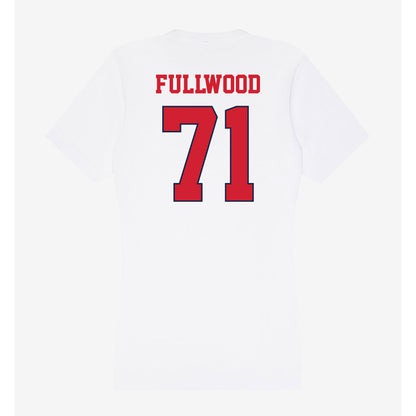 Fresno State - NCAA Football : Rolan Fullwood - Women's V-Neck T-Shirt-1