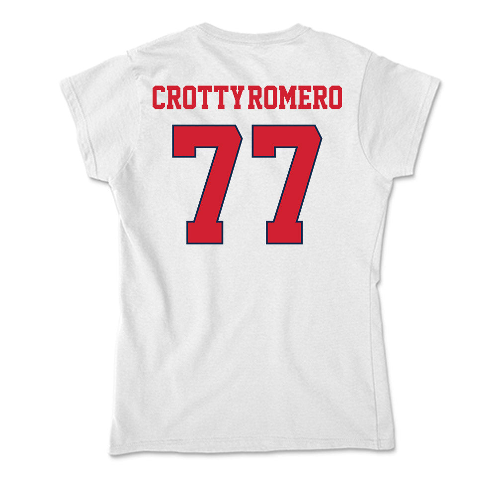 Fresno State - NCAA Women's Soccer : Hayden Crotty-Romero - Soft Style Women’s T-Shirt-1
