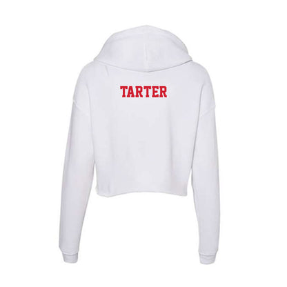 Fresno State - NCAA Men's Golf : Zackary Tarter - Women's Crop Fleece Hoodie-1