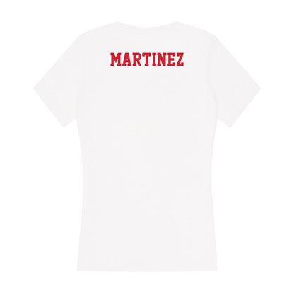 Fresno State - NCAA Cheerleading : Brianna Martinez - Women's V-Neck T-Shirt-1