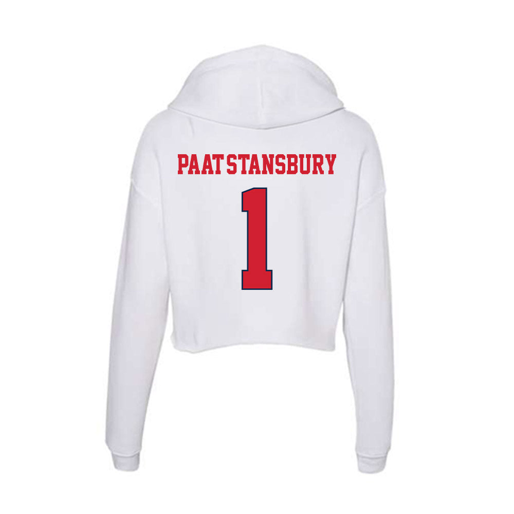 Fresno State - Dance Team : Chloe Paat-Stansbury - Women's Crop Fleece Hoodie-1