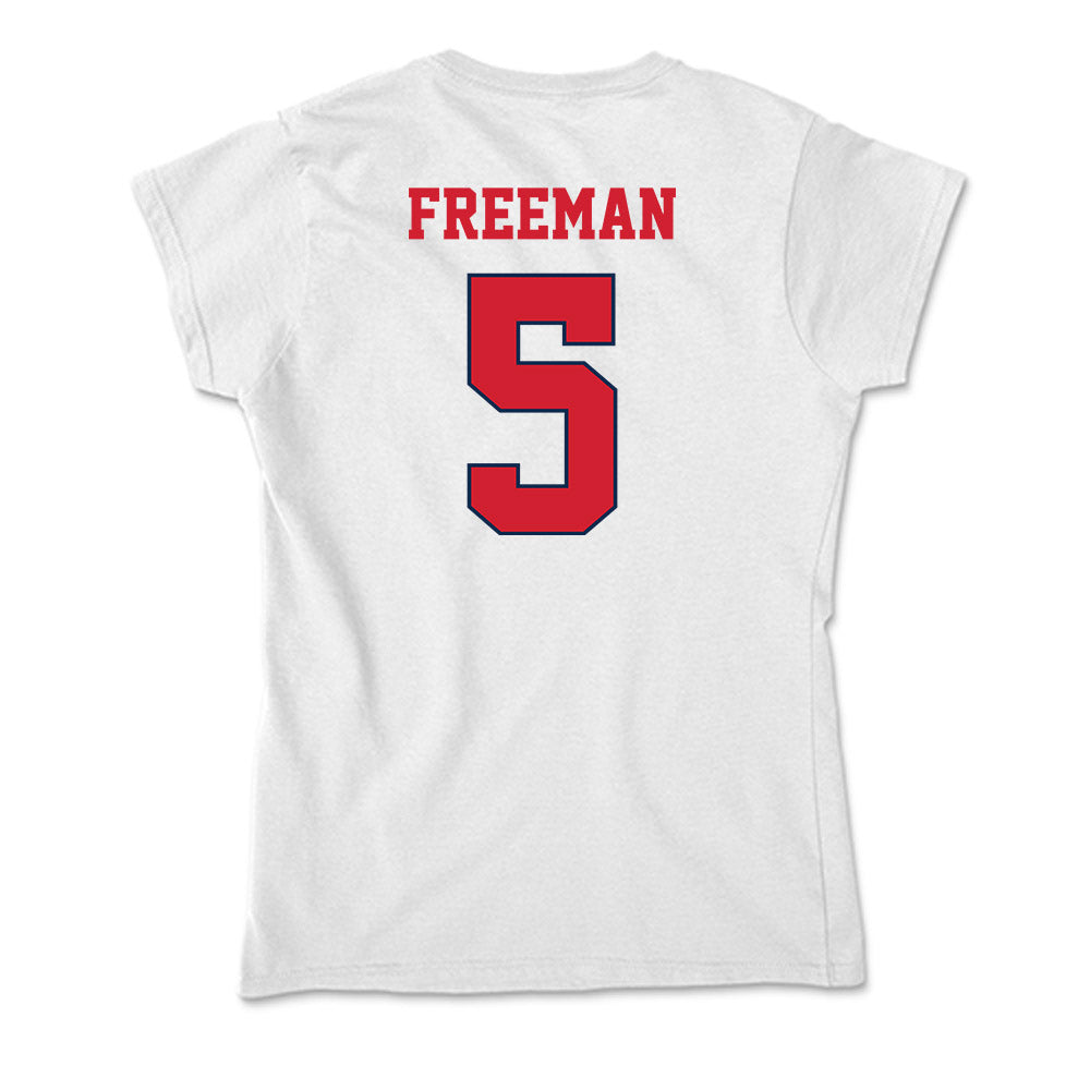 Fresno State - NCAA Football : Josiah Freeman - Soft Style Women’s T-Shirt-1