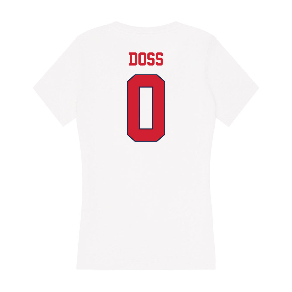 Fresno State - Dance Team : Daphne Doss - Women's V-Neck T-Shirt-1