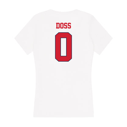 Fresno State - Dance Team : Daphne Doss - Women's V-Neck T-Shirt-1