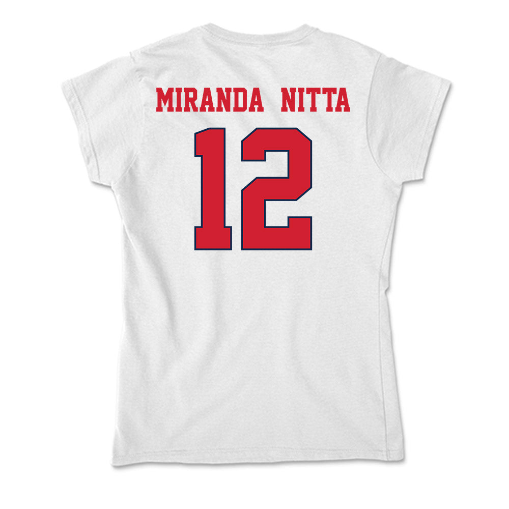 Fresno State - NCAA Softball : Kealani Miranda - Nitta - Soft Style Women’s T-Shirt-1