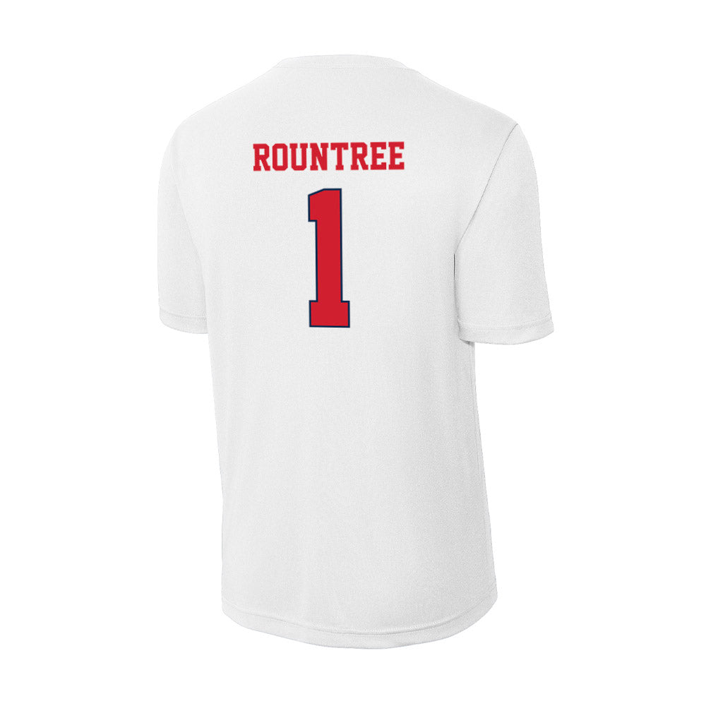 Fresno State - NCAA Softball : Nadia Rountree - Activewear T-Shirt-1