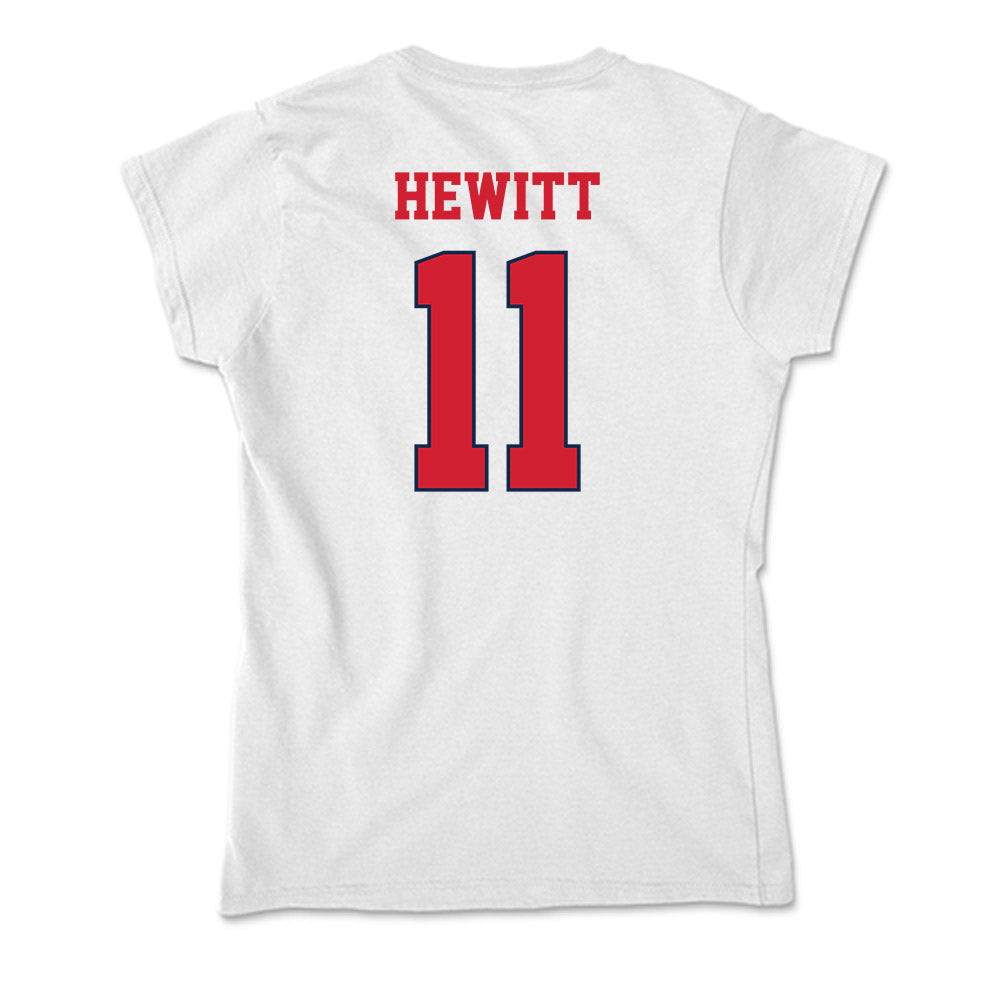 Fresno State - NCAA Baseball : Brady Hewitt - Soft Style Women’s T-Shirt-1