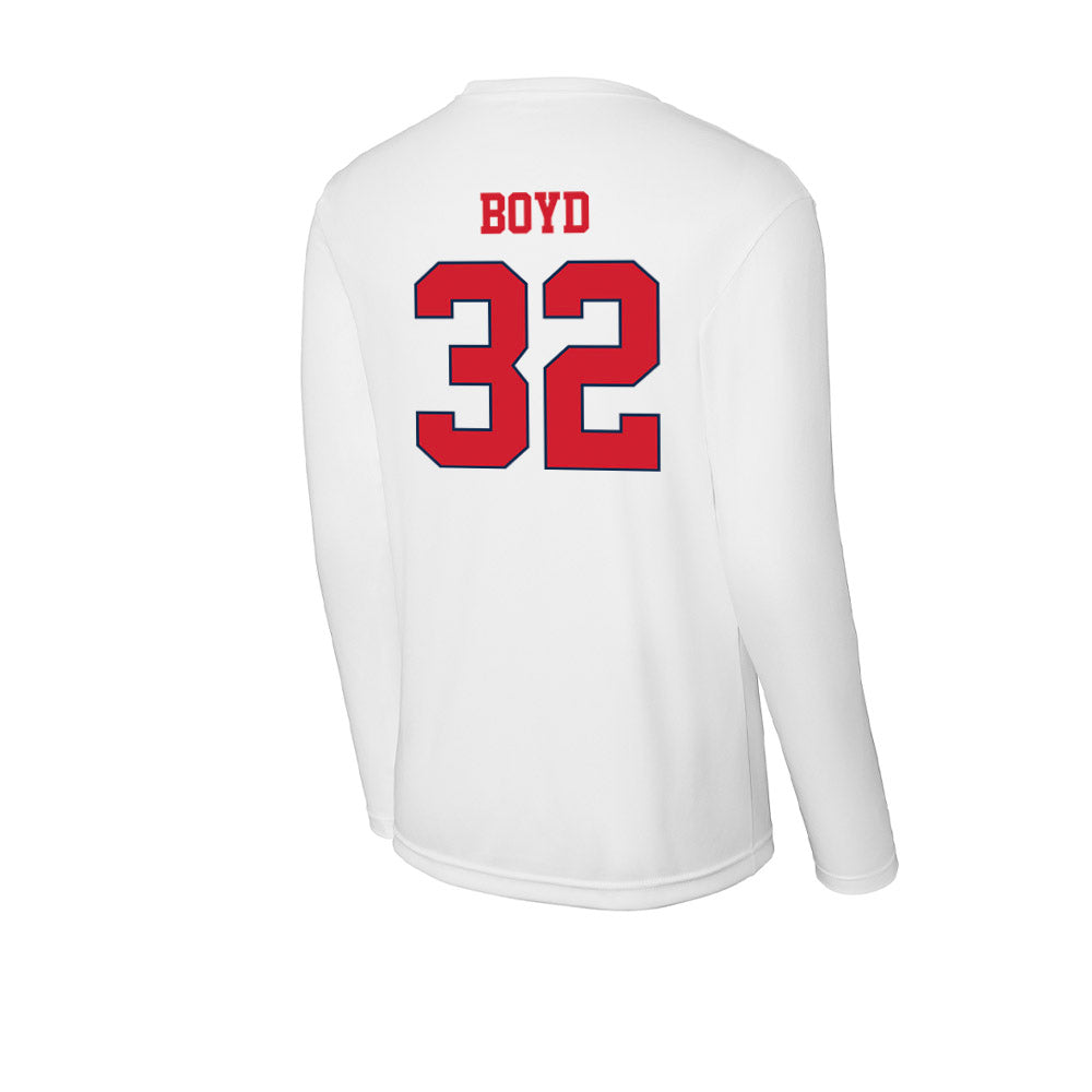 Fresno State - NCAA Baseball : Mikey Boyd - Activewear Long Sleeve T-Shirt-1