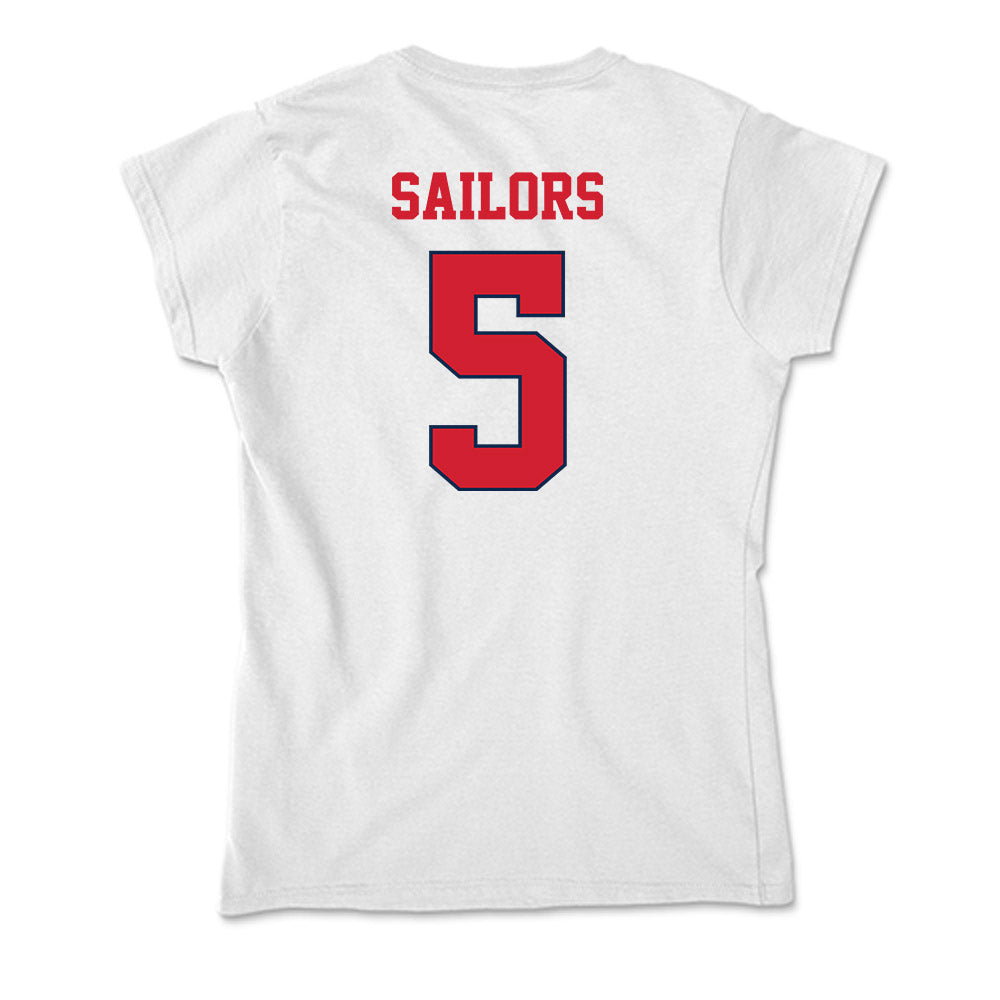 Fresno State - NCAA Women's Volleyball : michon sailors - Soft Style Women’s T-Shirt-1