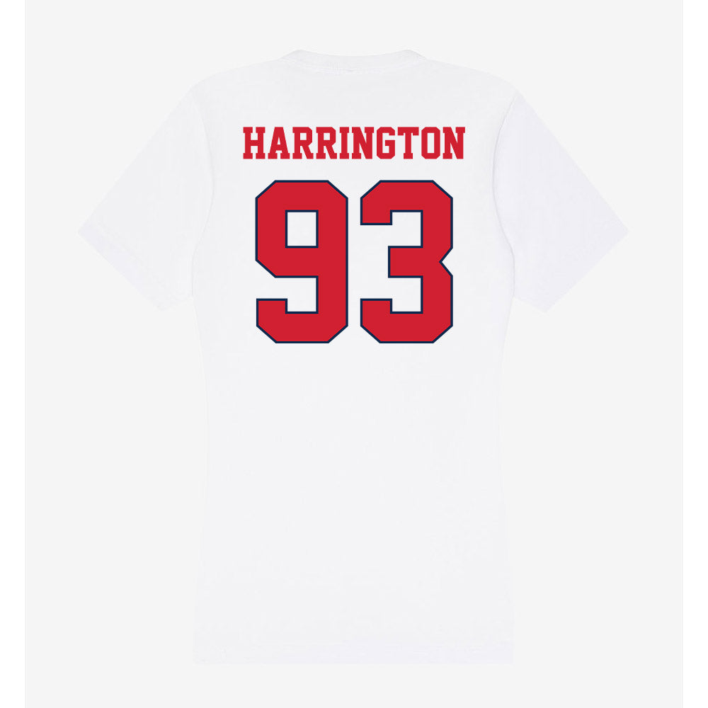 Fresno State - NCAA Football : Bryson Harrington - Women's V-Neck T-Shirt-1