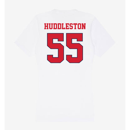 Fresno State - NCAA Football : Brendan Huddleston - Women's V-Neck T-Shirt-1