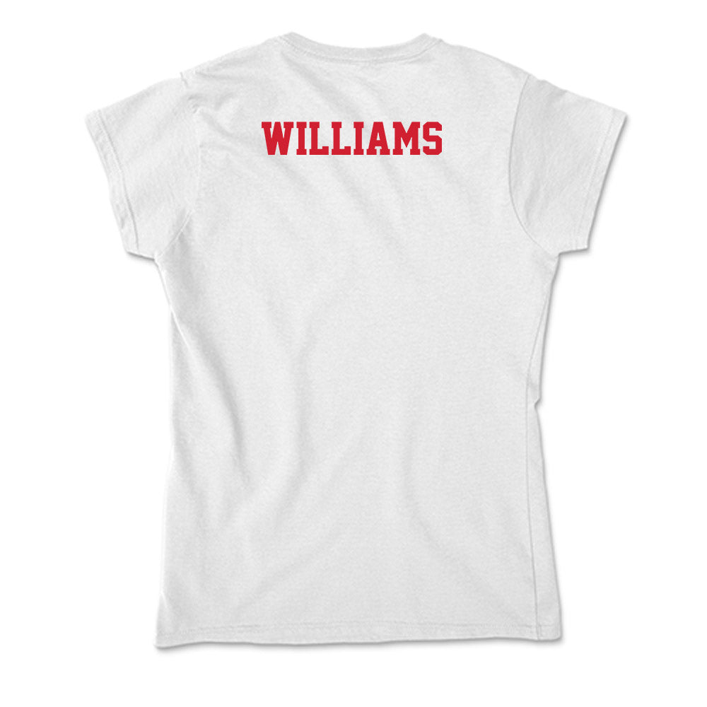 Fresno State - NCAA Men's Cross Country : Elijah Williams - Soft Style Women’s T-Shirt-1