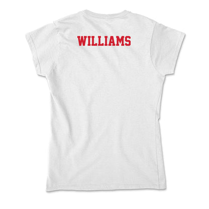 Fresno State - NCAA Men's Cross Country : Elijah Williams - Soft Style Women’s T-Shirt-1