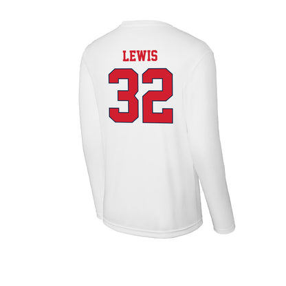 Fresno State - NCAA Football : Ryan Lewis - Activewear Long Sleeve T-Shirt-1