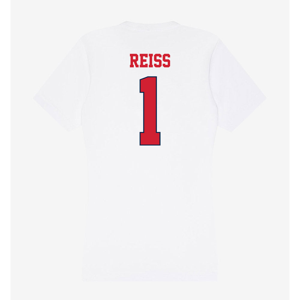 Fresno State - NCAA Women's Soccer : Jessica Reiss - Women's V-Neck T-Shirt-1