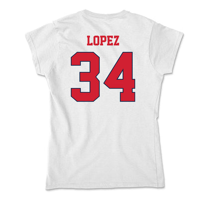 Fresno State - NCAA Softball : Christal Lopez - Soft Style Women’s T-Shirt-1
