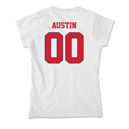 Fresno State - NCAA Football : Sylas Austin - Soft Style Women’s T-Shirt-1