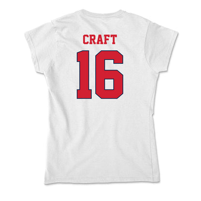 Fresno State - NCAA Football : Jonathan Craft - Soft Style Women’s T-Shirt-1