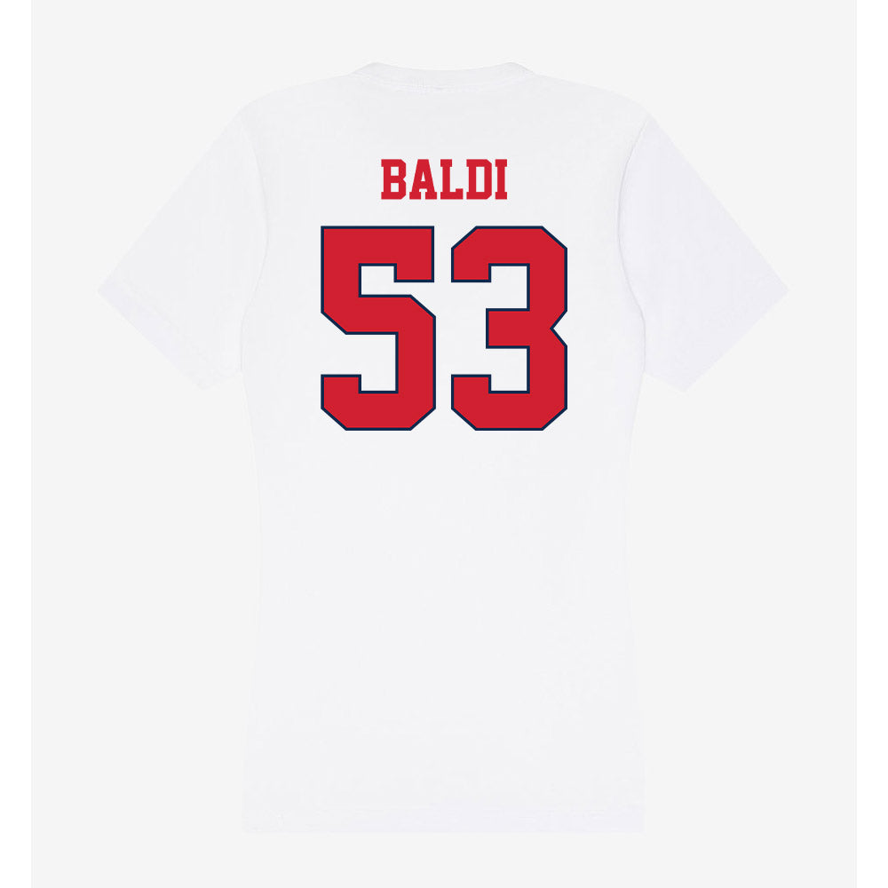 Fresno State - NCAA Football : Jack Baldi - Women's V-Neck T-Shirt-1
