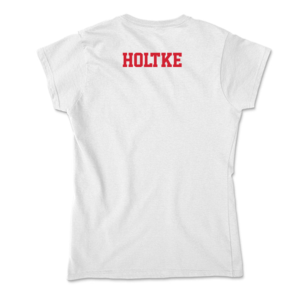 Fresno State - NCAA Equestrian : Charlotte Holtke - Soft Style Women’s T-Shirt-1