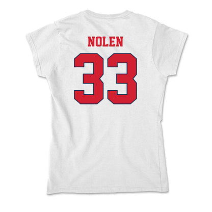Fresno State - NCAA Baseball : Marcus Nolen - Soft Style Women’s T-Shirt-1