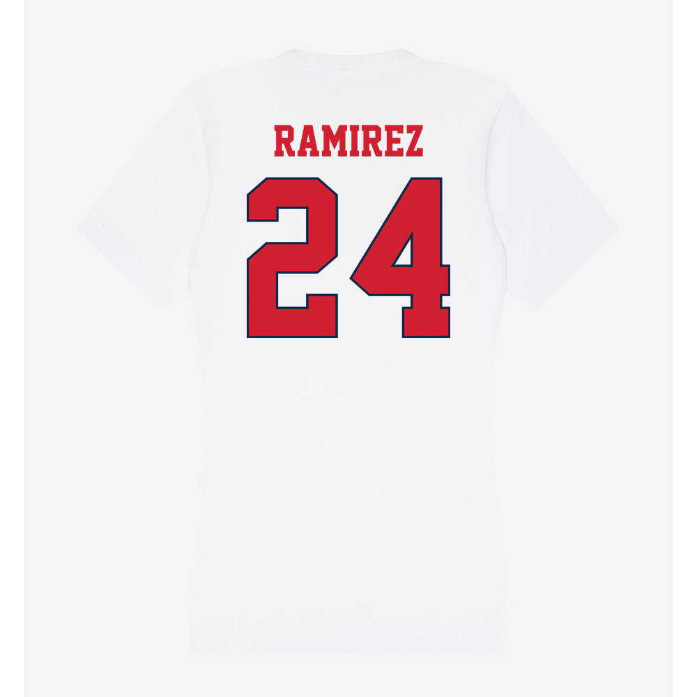 Fresno State - NCAA Softball : Alyssa Ramirez - Women's V-Neck T-Shirt-1