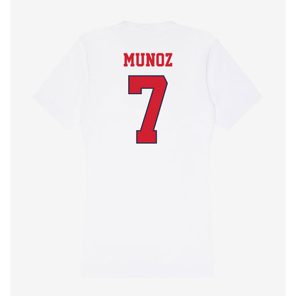 Fresno State - NCAA Baseball : Ayden Munoz - Women's V-Neck T-Shirt-1