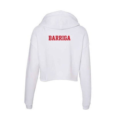 Fresno State - Dance Team : Alyssa Barriga - Women's Crop Fleece Hoodie-1