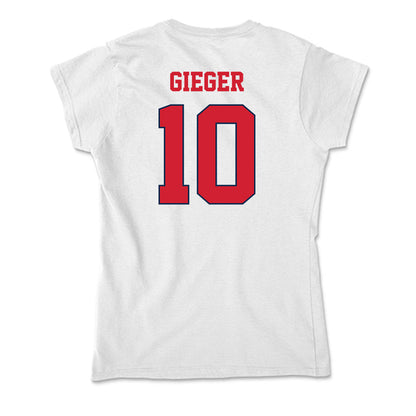 Fresno State - NCAA Softball : McKenna Gieger - Soft Style Women’s T-Shirt-1
